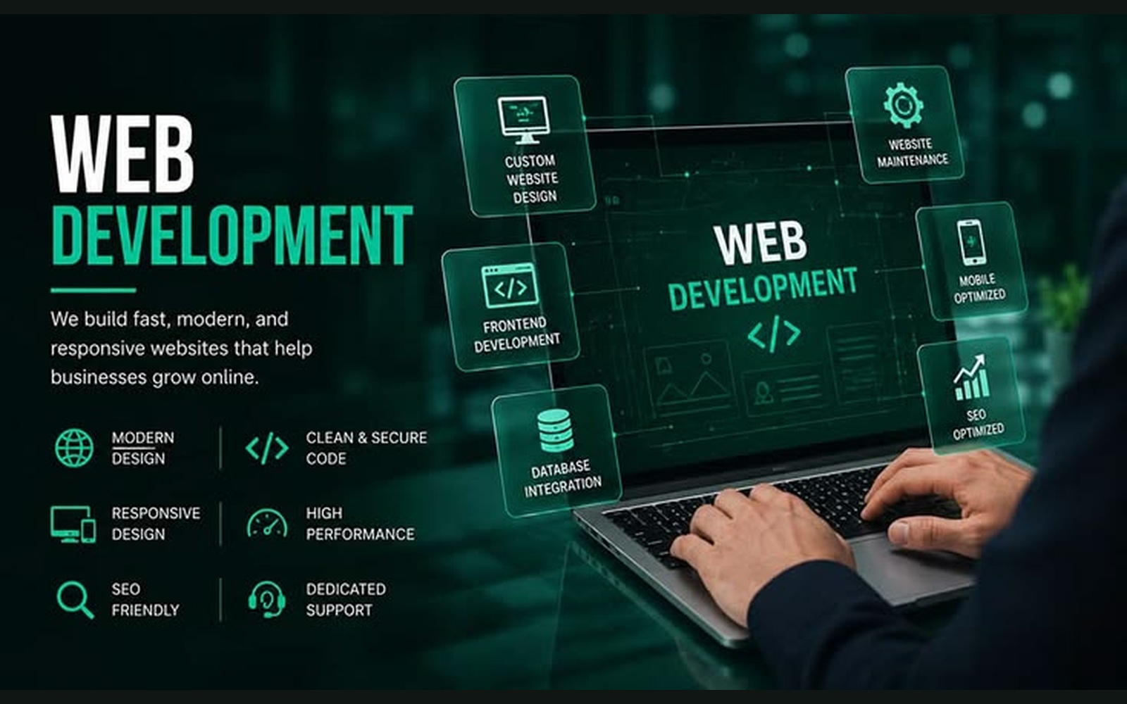 Web Development services by HK Digital Agency